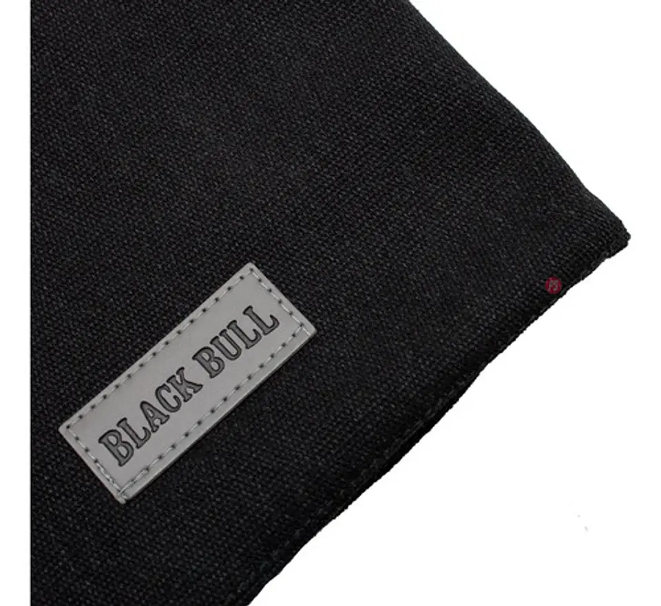 Individual Cotton Canvas Black Bull - Ps 3
