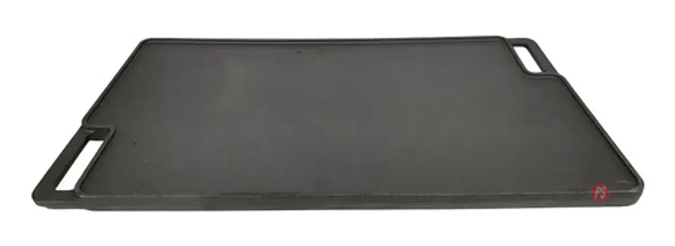 Plancha Hierro Fundido Reversible 45x25cm Black Bull - Ps 3