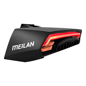 Led Con Laser Y Señalizador Para Bicicletas Meilan X5 - Ps
