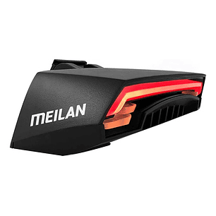 Led Con Laser Y Señalizador Para Bicicletas Meilan X5 - Ps