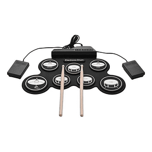 Batería Electrónica Digital 7 Pad 2 Pedales Midi - Ps