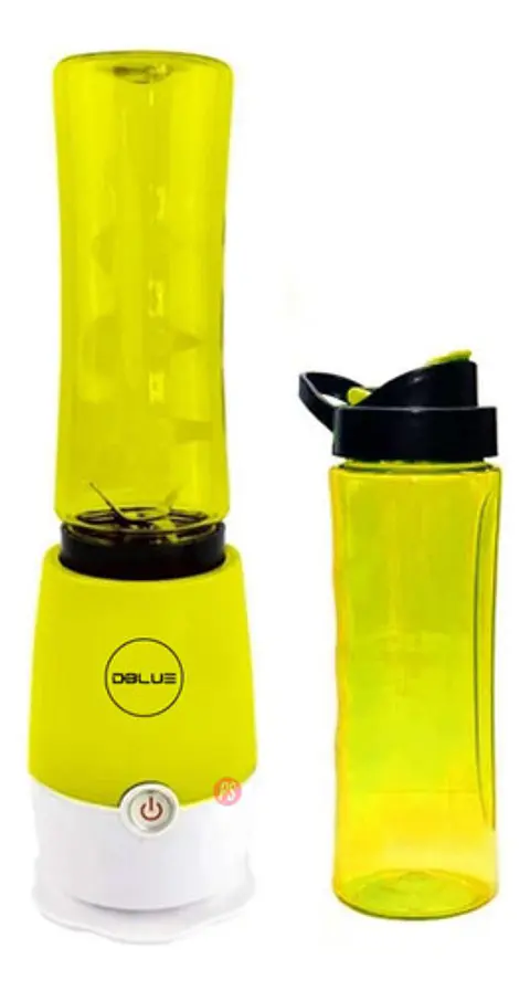 Licuadora Batidora Personal Batidos 500ml Amarillo - Ps