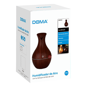 Humidificador Difusor Aroma Terapia Café Claro - Ps