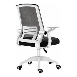 Silla De Escritorio Crusec Oficina Color Blanco - Ps
