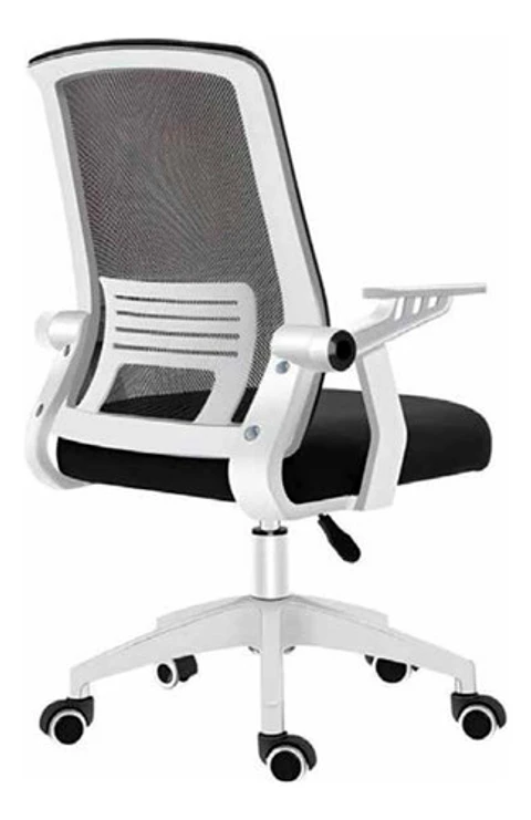 Silla De Escritorio Crusec Oficina Color Blanco - Ps