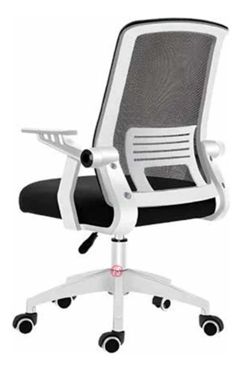 Silla De Escritorio Crusec Oficina Color Blanco - Ps