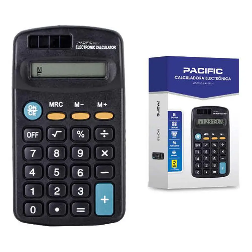 Calculadora Electrónica 8 Dígitos - Ps 1