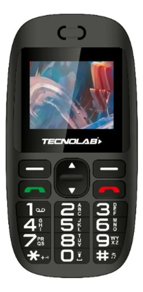 Celular Senior Dual Sim 4g Color Negro - Ps