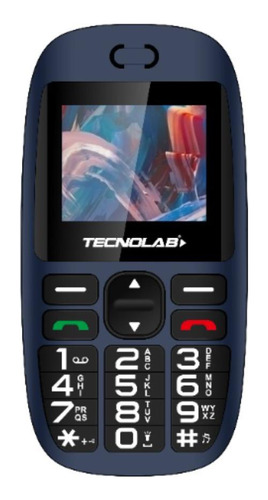 Celular Senior Dual Sim 4g Color Azul - Ps - Miniatura 1