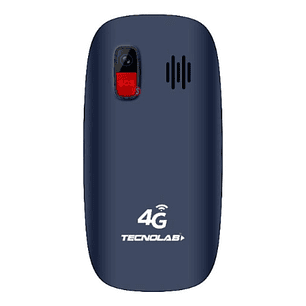 Celular Senior Dual Sim 4g Color Azul - Ps