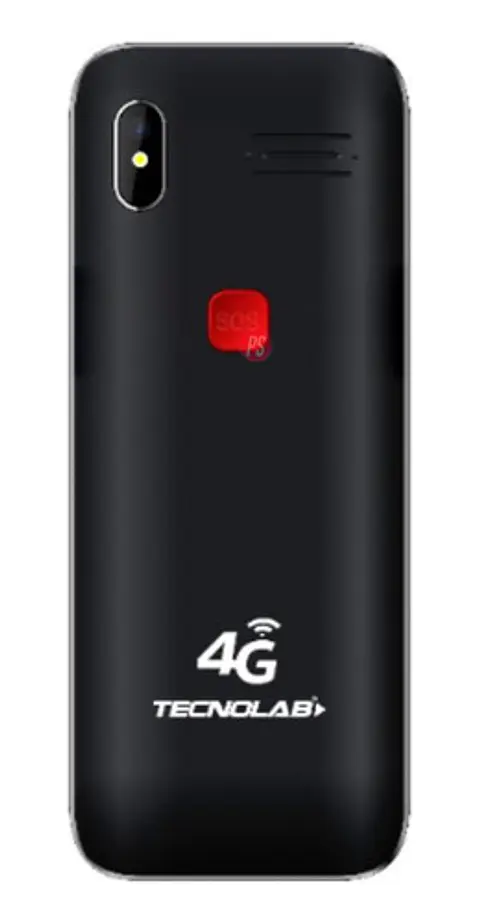 Celular Senior 4g Dual Sim Color Negro - Ps