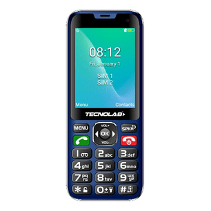 Celular Senior 4g Dual Sim Color Azul - Ps