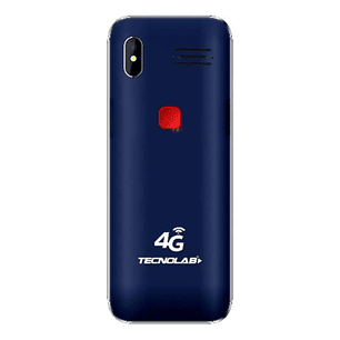 Celular Senior 4g Dual Sim Color Azul - Ps