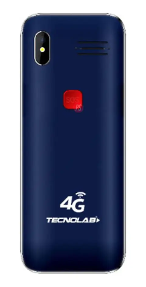 Celular Senior 4g Dual Sim Color Azul - Ps