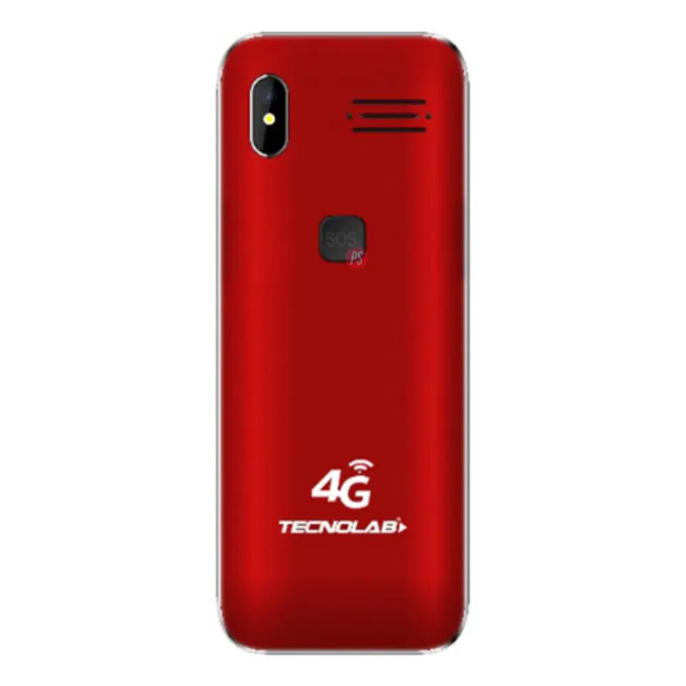 Celular Senior 4g Dual Sim Color Rojo - Ps 2