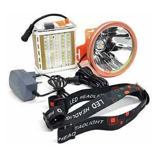 Linterna Led Cintillo Alcance 400mts Recargable - Ps