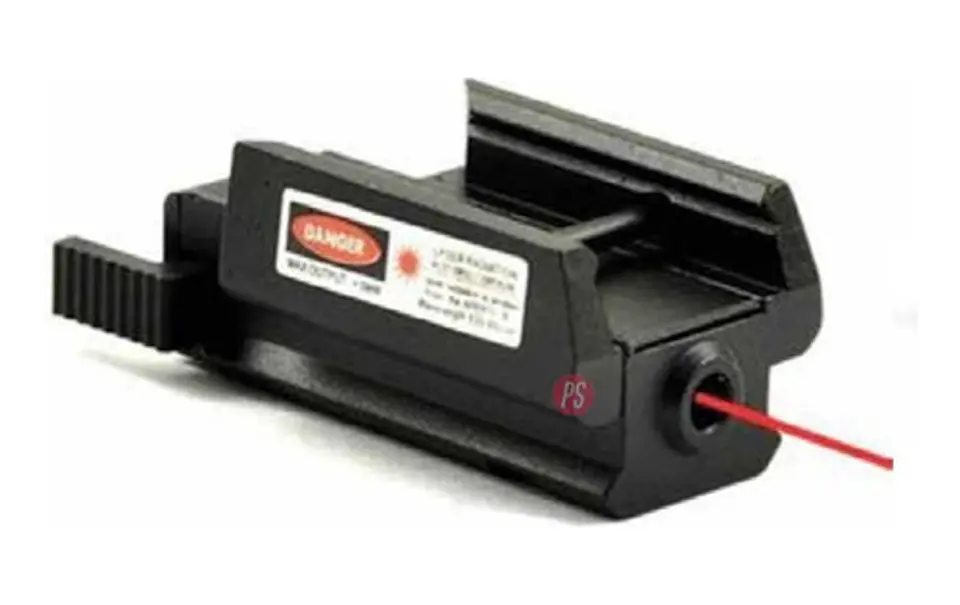 Mira Laser 300mts Para Riel 20mm Airsoft - Ps 4