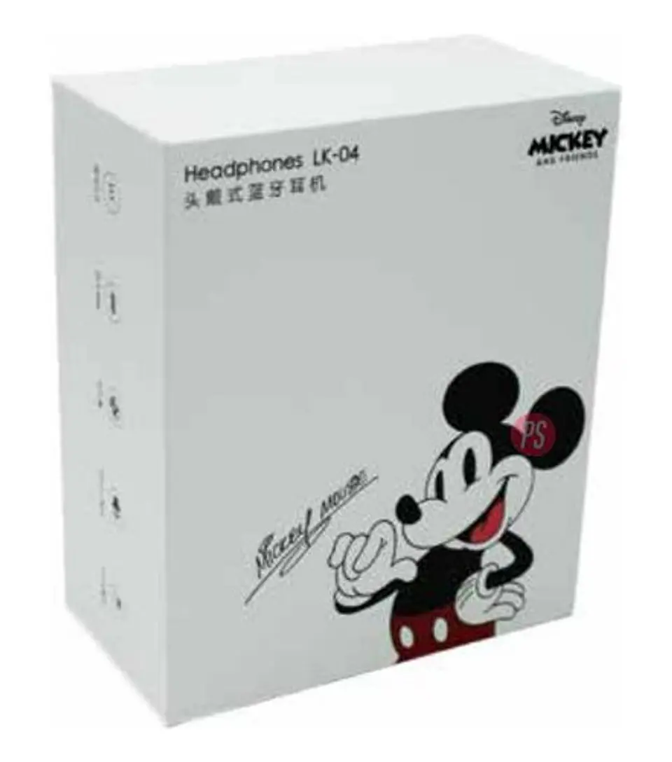 Audífonos Bluetooth Mickey Mouse Color Celeste - Ps 3