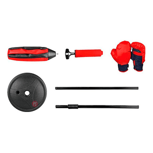 Set Boxeo Punching Ball Con Accesorios Altura Ajustable - PS