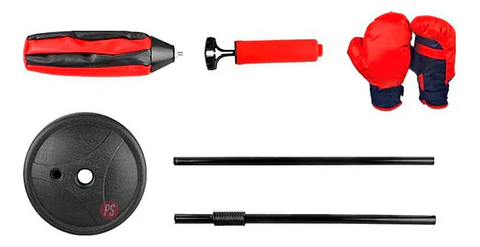 Set Boxeo Punching Ball Con Accesorios Altura Ajustable - PS