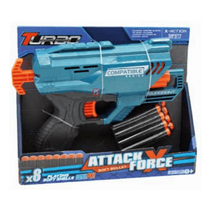 Lanza Dardos Carga Manual 8 Dardos - Ps