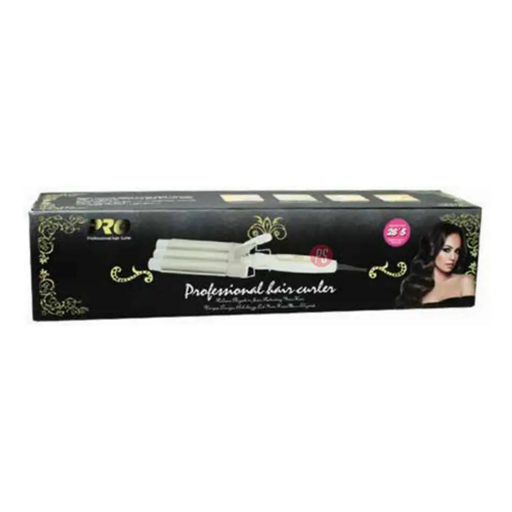 Onduladora Rizadora Triple De Cabello Profesional - Ps 3