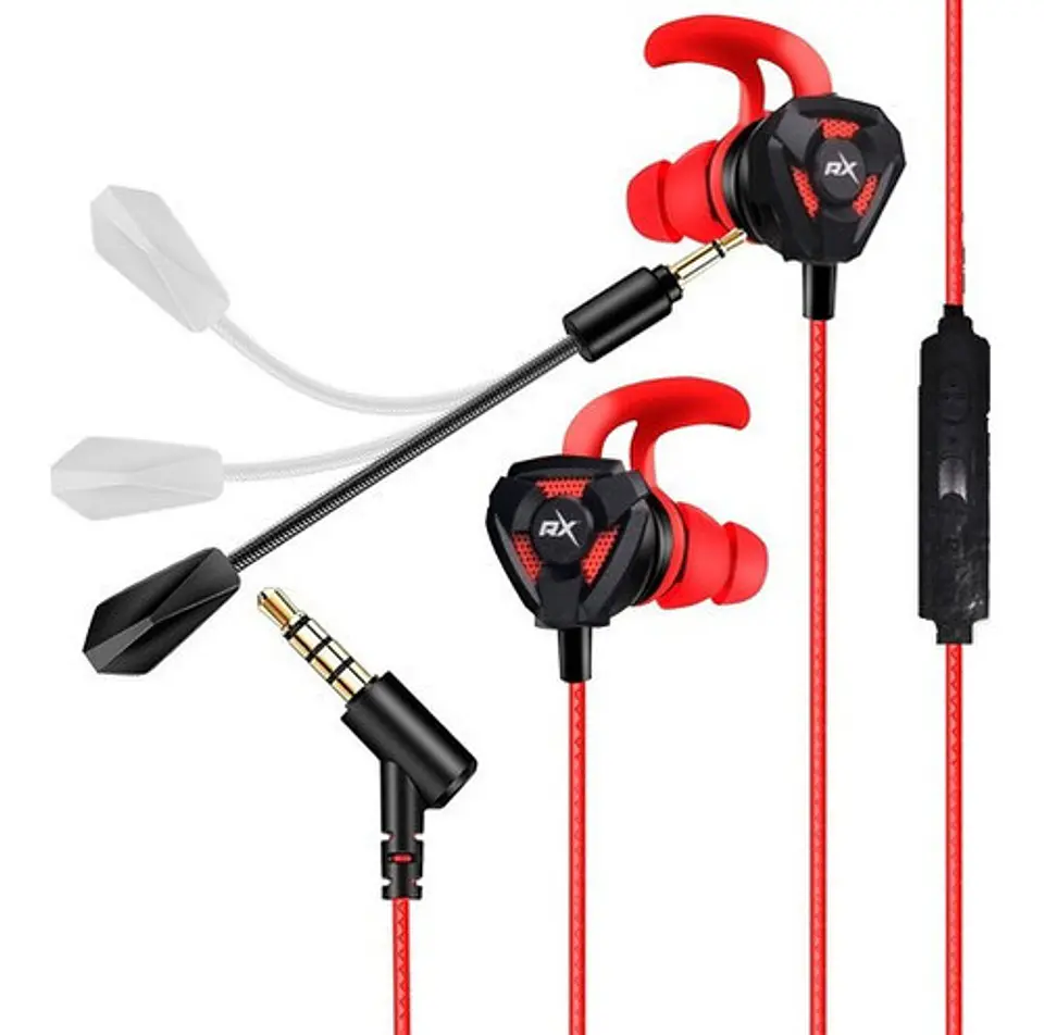 Audífonos Gamer Conector 3,5mm Con Doble Micrófono - Ps 2