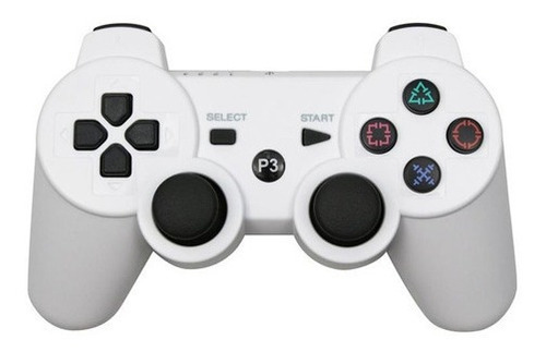 Joystick Ps3 Con Bluetooth Color Blanco - Ps