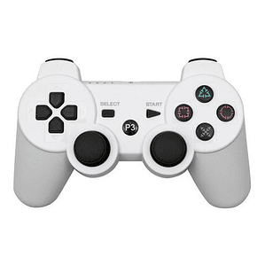 Joystick Ps3 Con Bluetooth Color Blanco - Ps