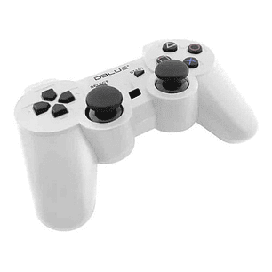 Joystick Ps3 Con Bluetooth Color Blanco - Ps