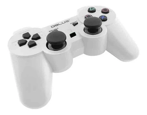 Joystick Ps3 Con Bluetooth Color Blanco - Ps