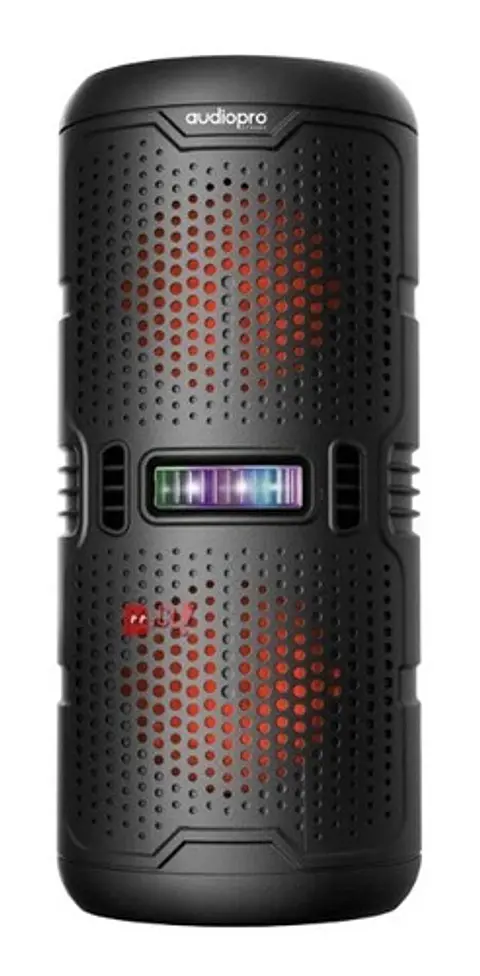 Parlante Bluetooth Con Iluminación Led Rojo 5w Rms - Ps