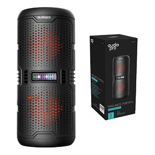 Parlante Bluetooth Con Iluminación Led Rojo 5w Rms - Ps