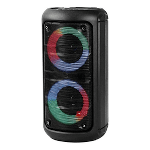 Parlante Bluetooth Karaoke Con Micrófono Luz Flash 10w - Ps