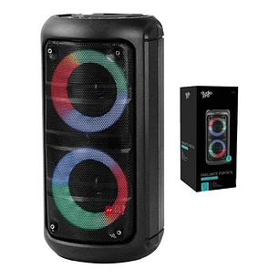 Parlante Bluetooth Karaoke Con Micrófono Luz Flash 10w - Ps