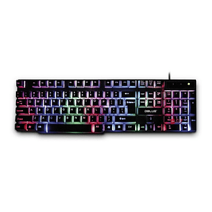 Teclado Gamer Pc Conexión Usb Retroiluminación Rgb - Ps