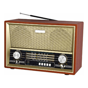 Radio Retro Portátil Bluetooth 10w - Ps