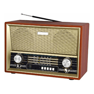 Radio Retro Portátil Bluetooth 10w - Ps