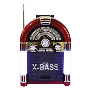 Radio Retro Estilo Rockola Bluetooth Portátil - Ps