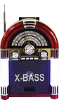Radio Retro Estilo Rockola Bluetooth Portátil - Ps - Miniatura 1