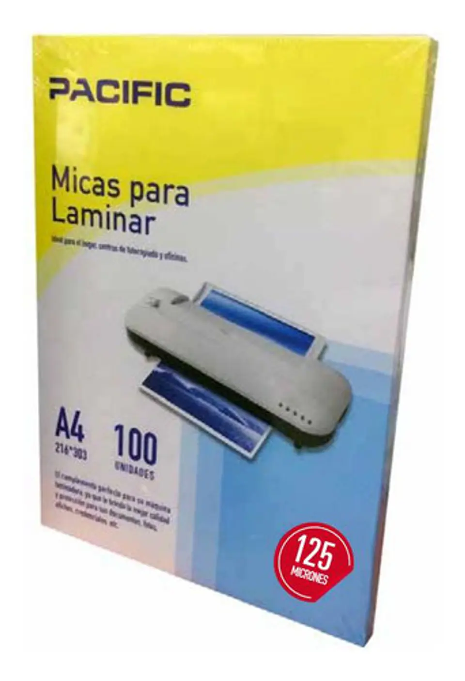 100 Laminas Micas Termolaminadora A4 175 Micrones - Ps 1