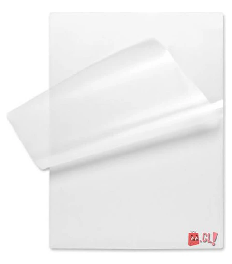 100 Laminas Micas Termolaminadora A4 175 Micrones - Ps
