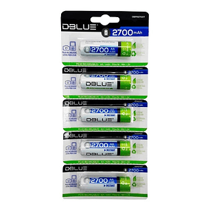 Pack 5 Pilas Recargables Aaa 1200mha - PS