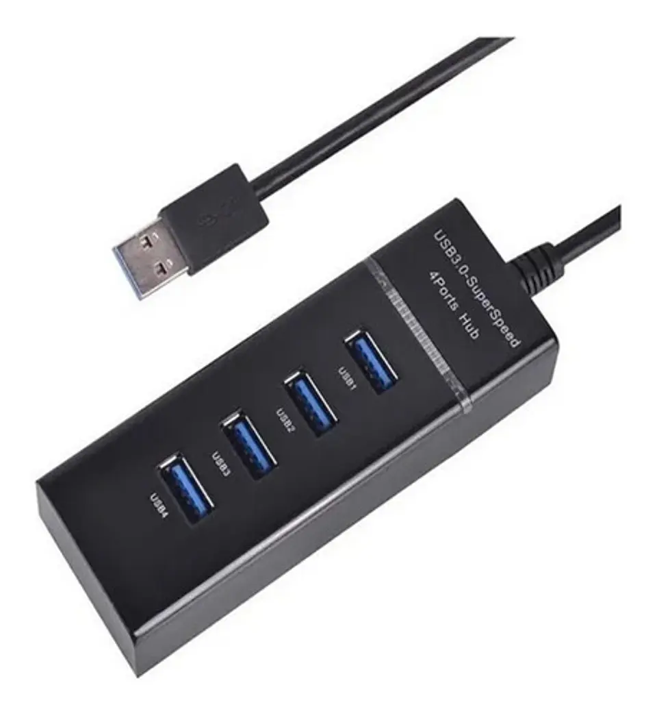 Hub Ultra Rápido Usb 4 Con Puertos 3.0 - Ps 1