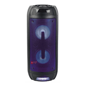 Parlante Bluetooth Iluminación Azul Incluye Micrófono - Ps