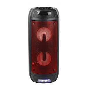 Parlante Bluetooth Iluminación Rojo Incluye Micrófono - Ps