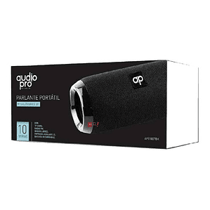 Parlante Bluetooth 5.0 Color Negro 10w Rms Portátil - Ps