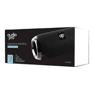 Parlante Bluetooth 5.0 Color Negro 10w Rms Portátil - Ps