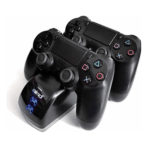 Cargador Base Dock Dual Controles Ps4 - Ps