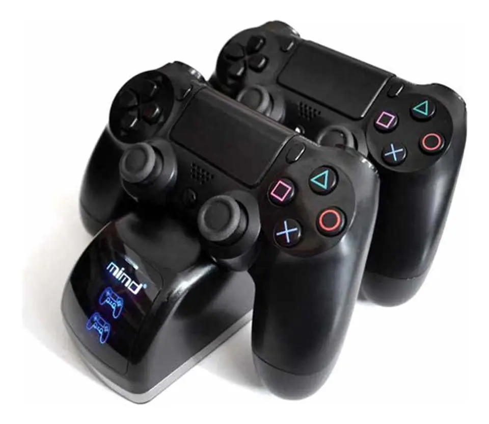 Cargador Base Dock Dual Controles Ps4 - Ps 1
